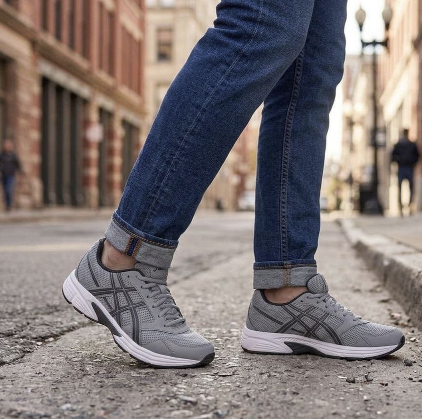 کفش ورزشی Asics مردانه مدل Arian-طوسی